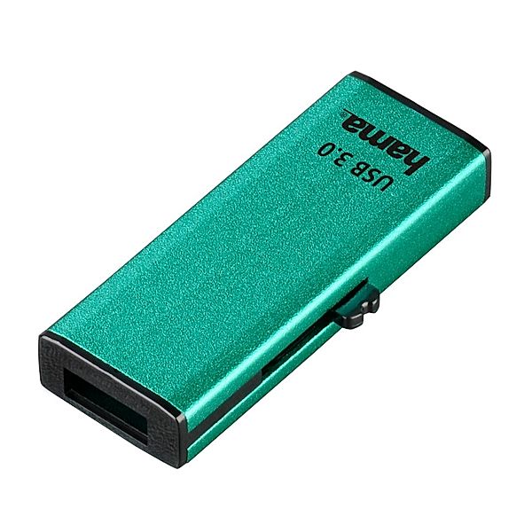 Hama FlashPen Valeus, USB 3.0, 32 GB, 150 MB/s, Smaragdgrün