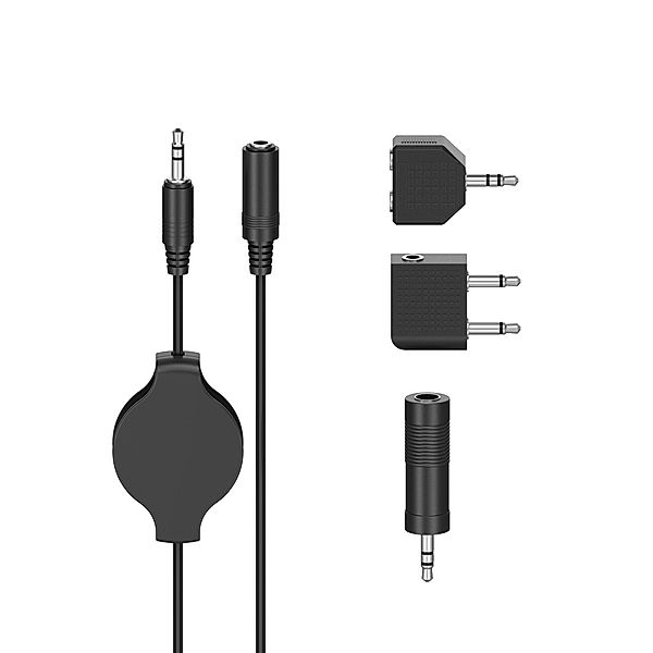 Hama Flugreiseadapter-Set, Audio, 4-teilig