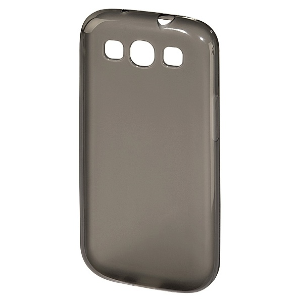 Hama Handy-Cover Crystal für Samsung Galaxy S III, Grau