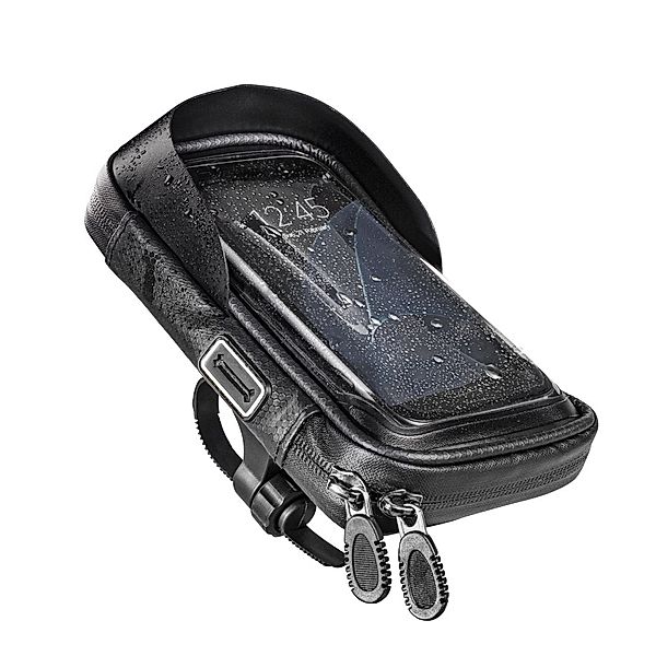 Hama Handy-Fahrradtasche Multi, 360 Grad drehbar, universal,