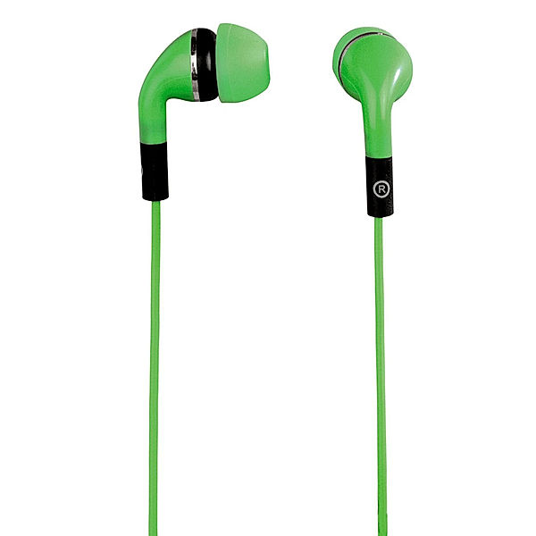Hama In-Ear-Stereo-Ohrhörer Flip, Grün