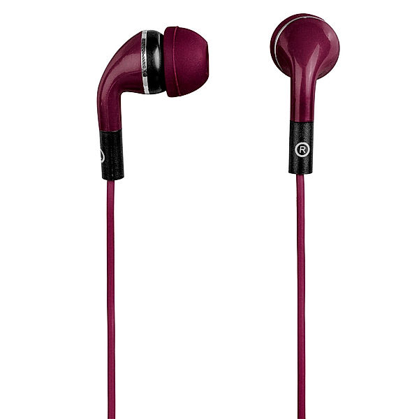 Hama In-Ear-Stereo-Ohrhörer Flip, Rot