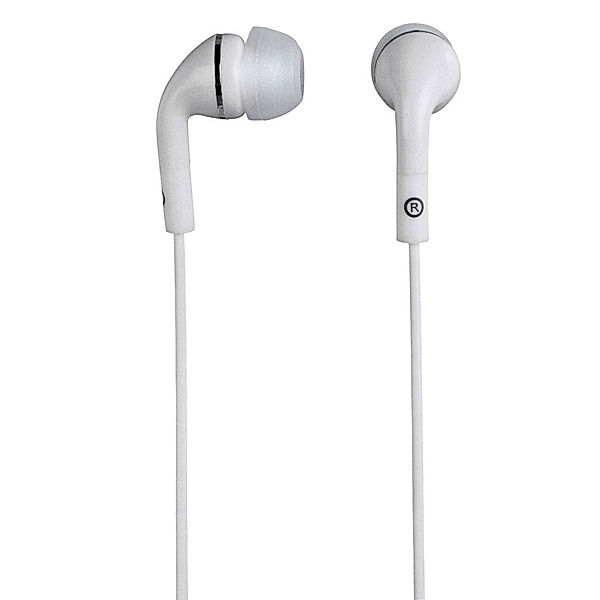 Hama In-Ear-Stereo-Ohrhörer Flip, Weiß