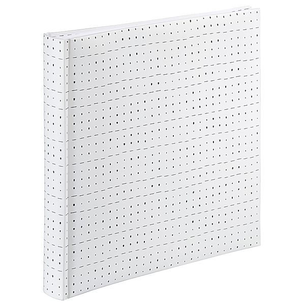 Hama Jumbo-Album Graphic, 30x30 cm, 80 weisse Seiten, Squares