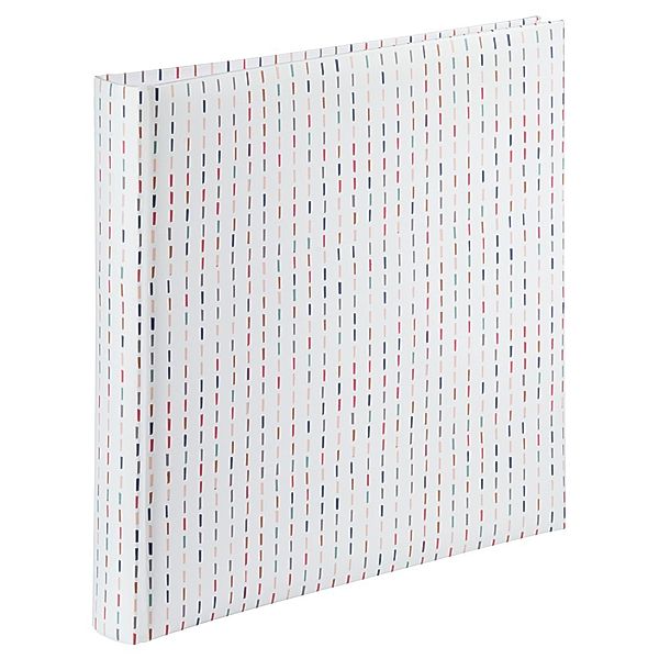 Hama Jumbo-Album Graphic, 30x30 cm, 80 weisse Seiten, Stripes