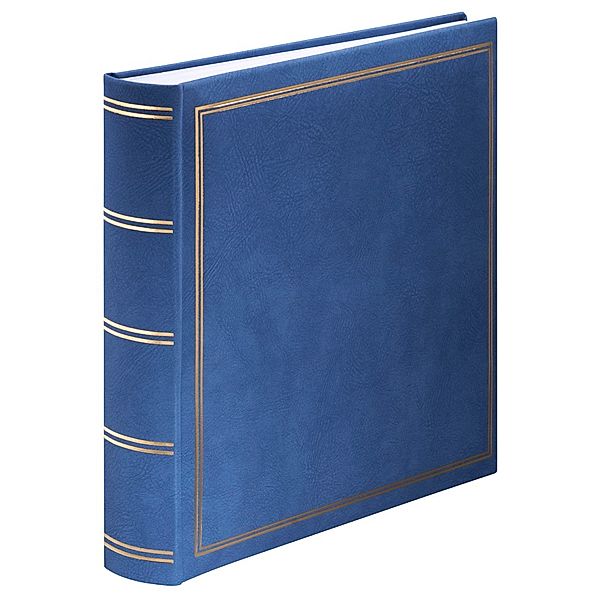 Hama Jumbo-Album London, 30x30 cm, 80 weiße Seiten, Blau