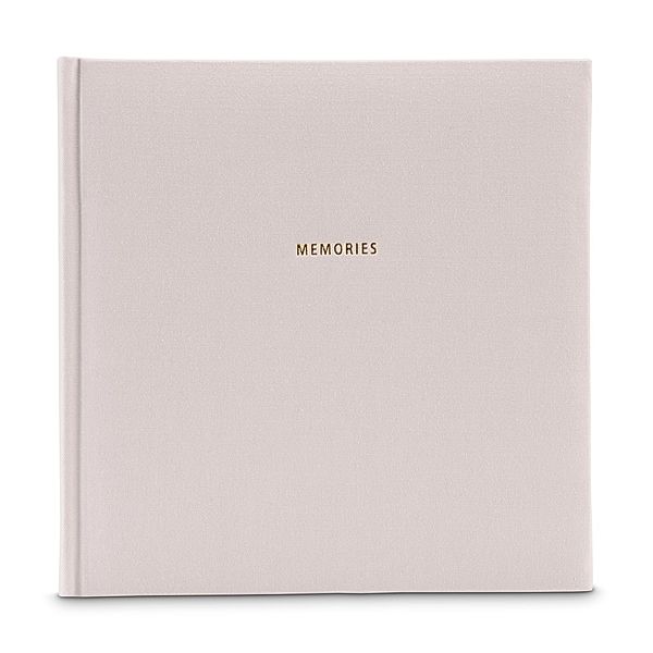 Hama Jumbo-Album Memories, 30x30 cm, 50 schwarze Seiten, Grau