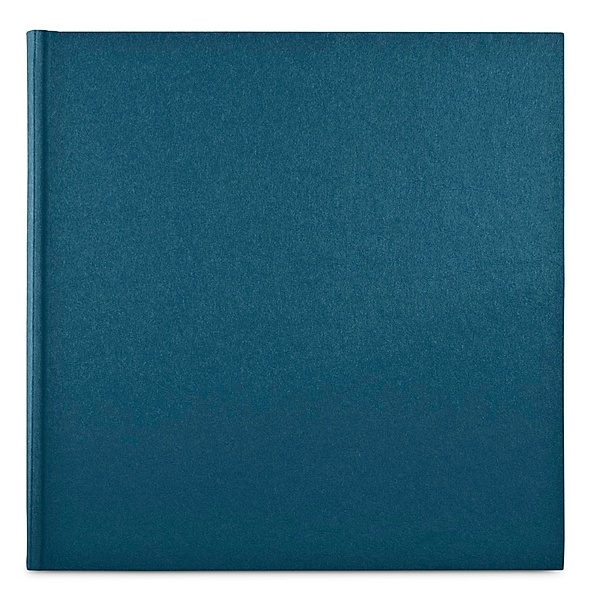 Hama Jumbo-Album Wrinkled, 30x30 cm, 80 weisse Seiten, Blau