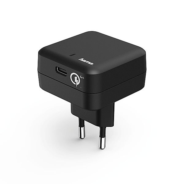 Hama Ladegerät, Qualcomm® Quick Charge™ 4+/Power Delivery (PD), Schwarz