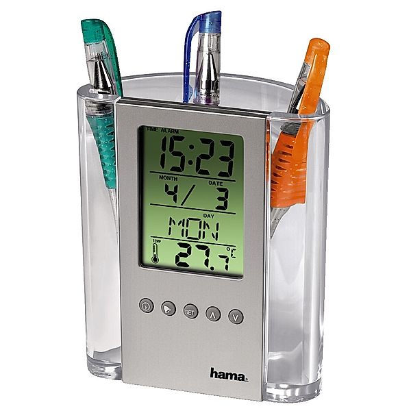 Hama LCD-Thermometer und Stifthalter