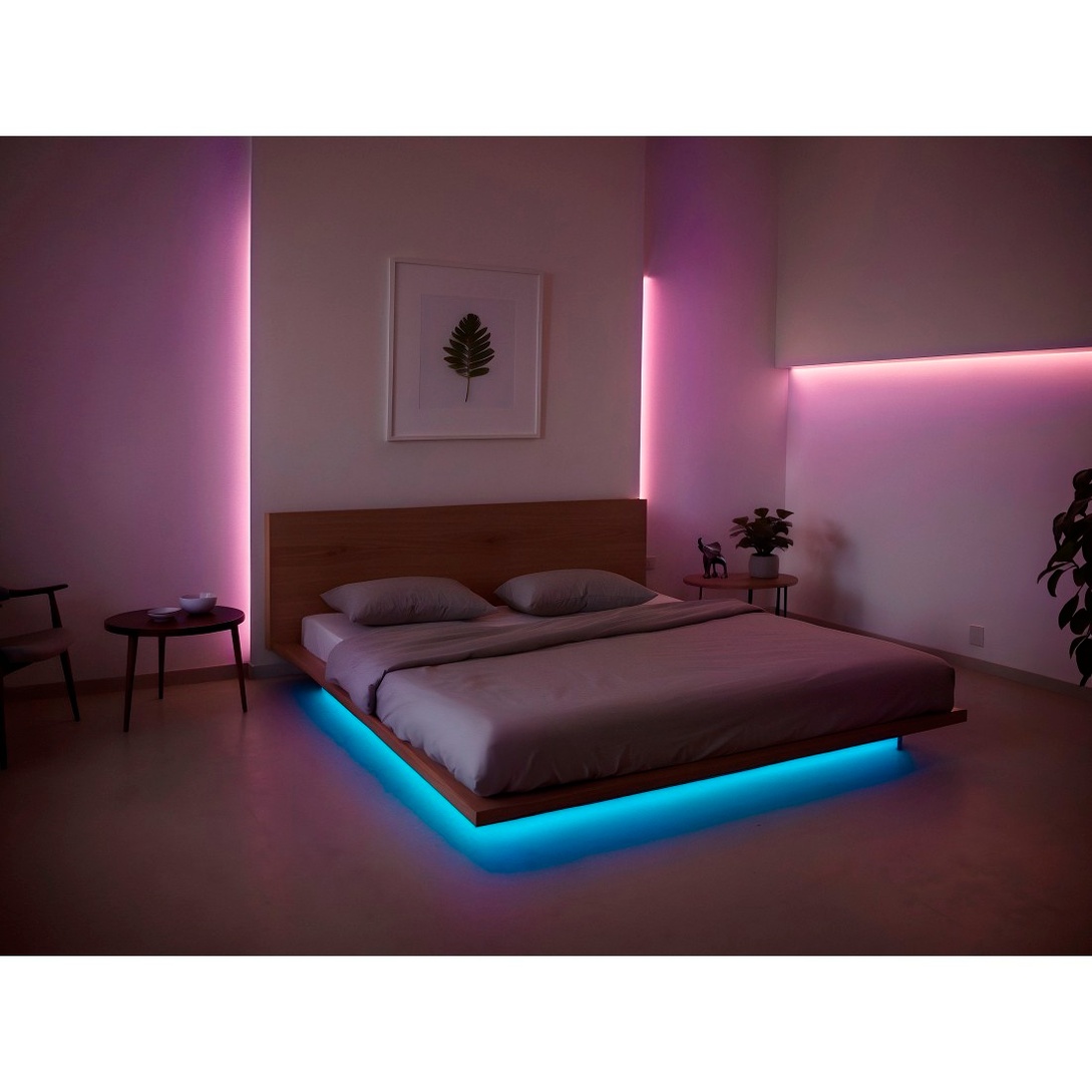 Hama LED-Streifen Neon, IP44, m 5 RGB, WLAN außen, Lichtband Musikmodus