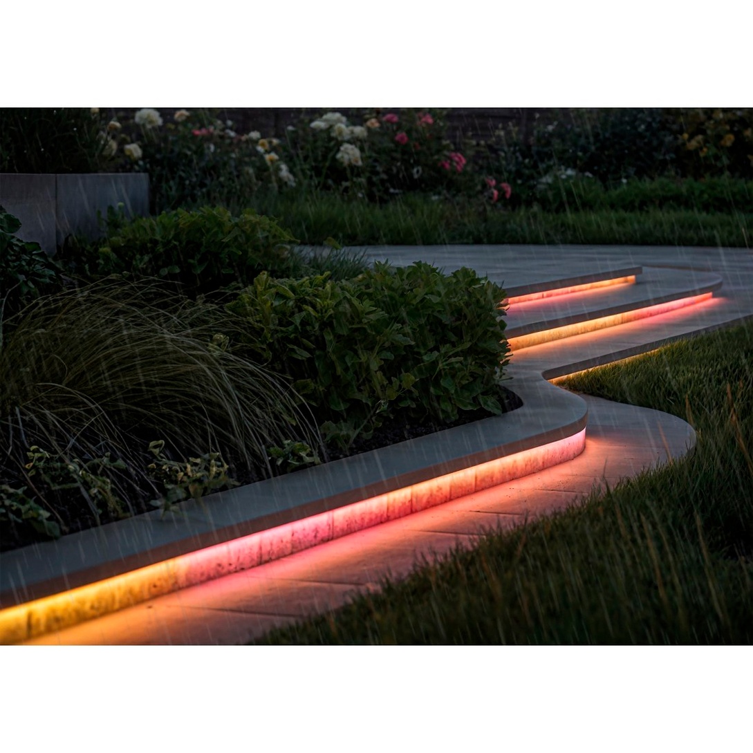 Hama LED-Streifen Neon, RGB, WLAN Lichtband außen, IP44, Musikmodus, 5 m | Tageslichtlampen