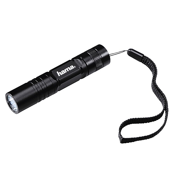 Hama LED-Taschenlampe Regular R-98, Schwarz