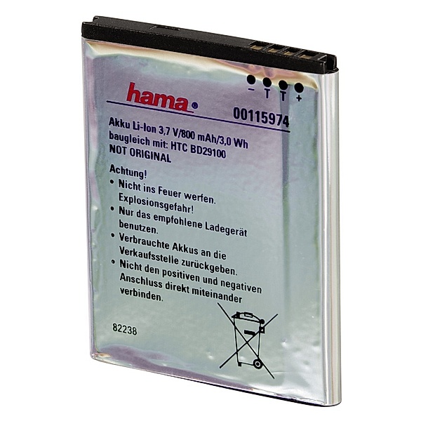 Hama Li-Ion-Akku HTC BD29100
