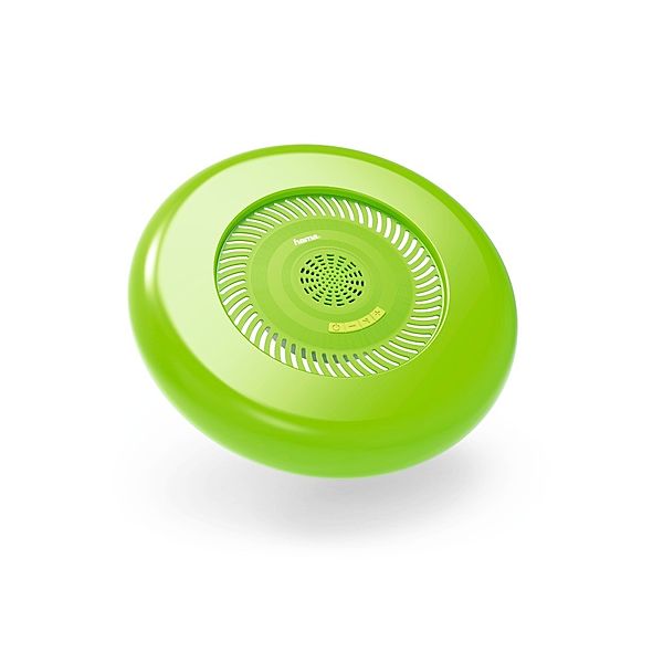 Hama Mobiler Bluetooth®-Lautsprecher Flying Sound Disc, Grün