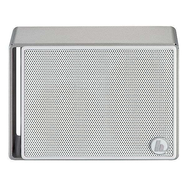 Hama Mobiler Bluetooth®-Lautsprecher Pocket Steel, Silber