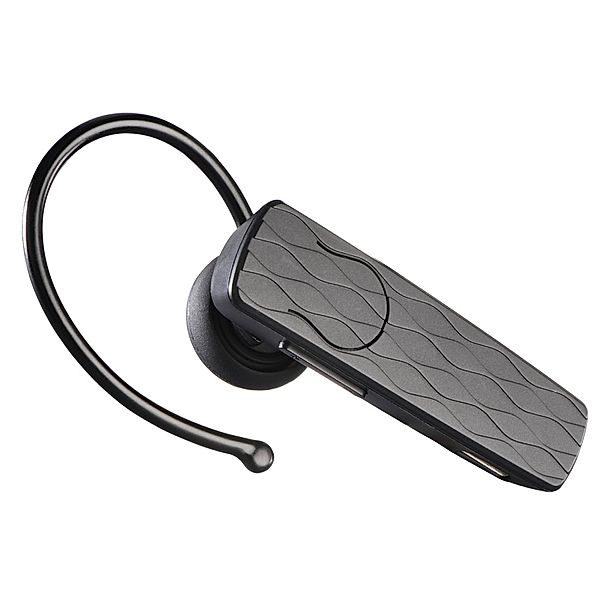 Hama Mono-Bluetooth®-Headset “MyVoice1100”, In-Ear, Multipoint, Ohrbügel, Schw.