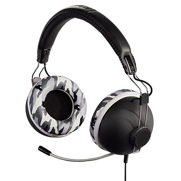 Hama Overhead-Headset Camo für PS3, Schwarz