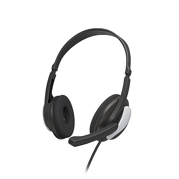 Hama PC-Office-Headset HS-P100 V2, Stereo, Schwarz