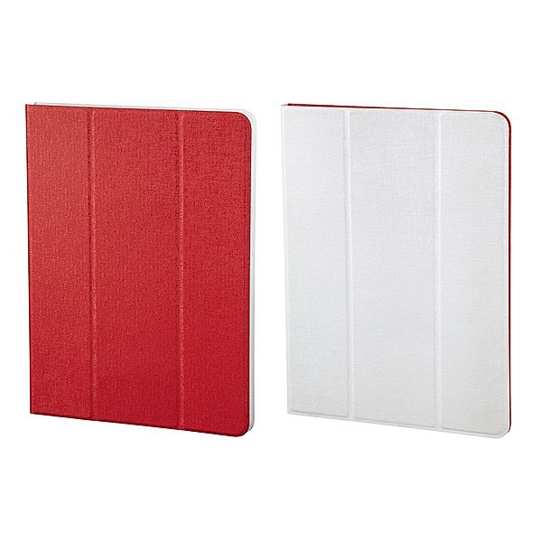 Hama Portfolio TwoTone für alle Tablets bis 17,8 cm (7), Rot/Weiß