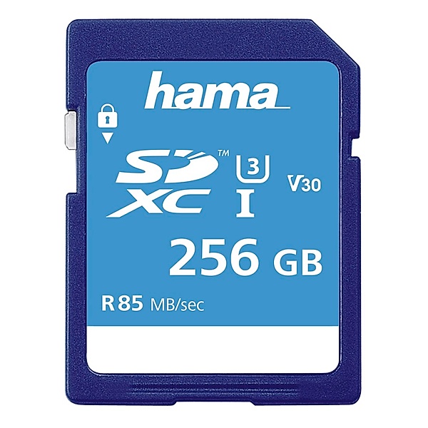Hama SDXC 256GB UHS Speed Class 3 UHS-I 85MB/s