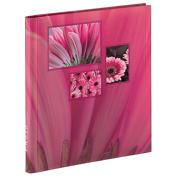Hama Selbstklebe-Album Singo, 28x31 cm, 20 weiße Seiten, Pink