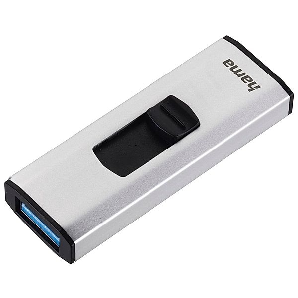 Hama USB-Stick 4Bizz, USB 3.0, 128 GB, 90MB/s, Silber/Schwarz