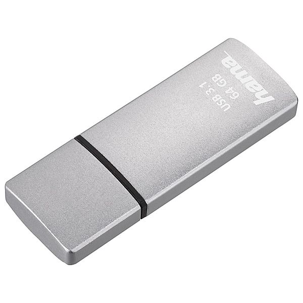 Hama USB-Stick C-Bolt, USB 3.1, Gen. 2, 64 GB, 700 MB/s, Space-Grau