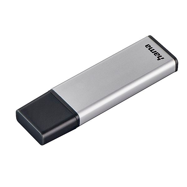 Hama USB-Stick Classic, USB 3.0, 128GB, 90MB/s, Silber