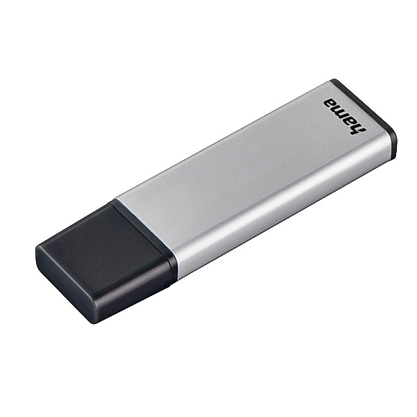 Hama USB-Stick Classic, USB 3.0, 64GB, 70MB/s, Silber