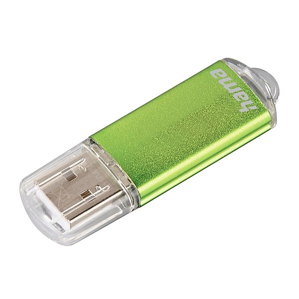 Hama USB-Stick Laeta, USB 2.0, 64 GB, 15MB/s, Grün