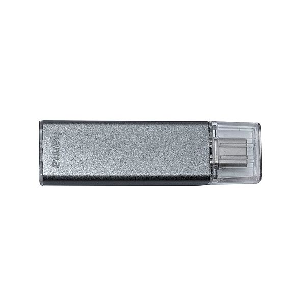 Hama USB-Stick Uni-C Classic, USB-C 3.1, 256GB, 100 MB/s, Anthrazit
