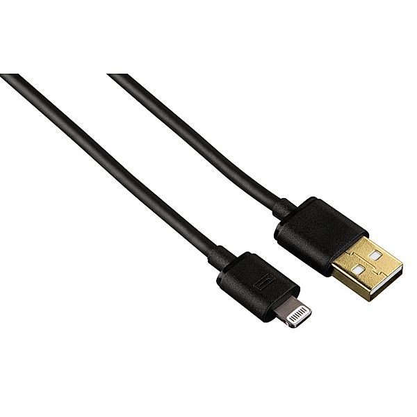 Hama USB-Sync-Kabel für Apple iPod touch 5G/Apple iPhone 5, MFI, 0,5 m