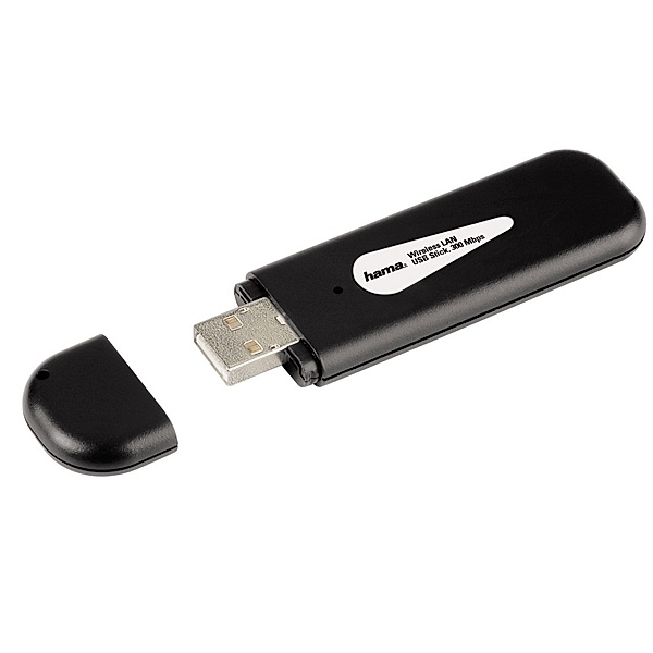 Hama Wireless LAN USB 2.0 Stick 300 Mbps WLAN-Adapter