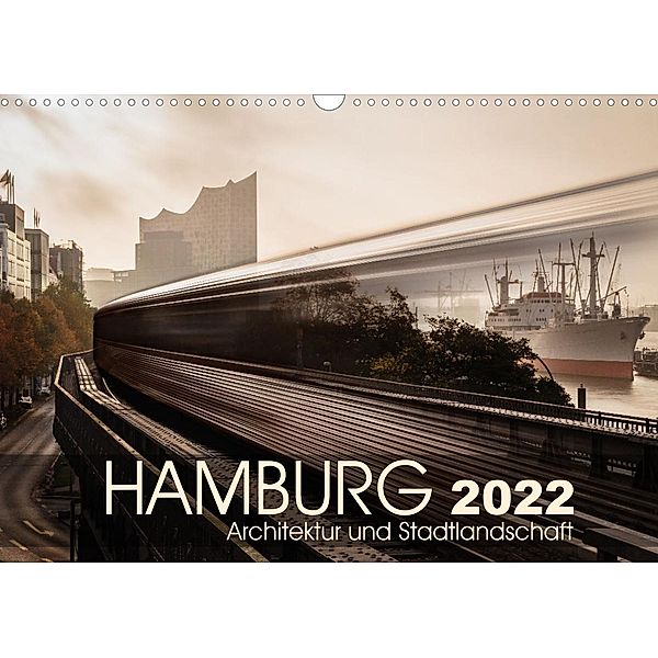Hamburg Architektur und Stadtlandschaft (Wandkalender 2022 DIN A3 quer), Kai-Uwe Klauß