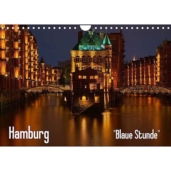 Hamburg  Blaue Stunde (Wandkalender 2023 DIN A4 quer), Thomas Paragnik