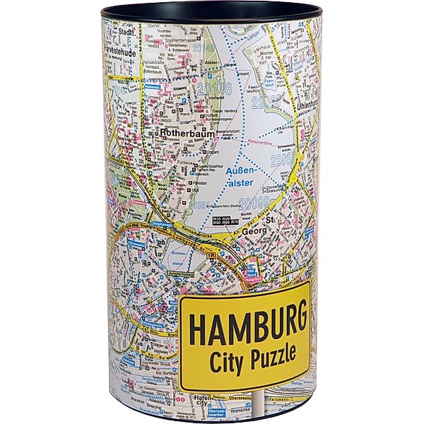 Hamburg City Puzzle 500 Teile, 48 x 36 cm