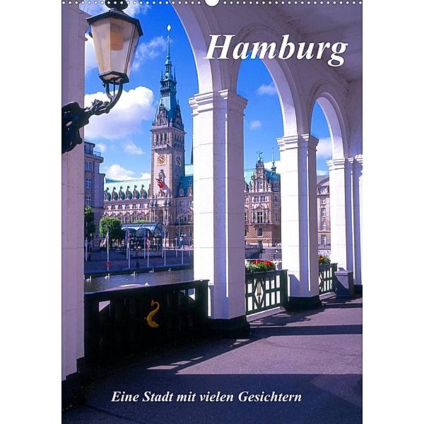 Hamburg - Eine Stadt mit vielen Gesichtern (Wandkalender 2023 DIN A2 hoch), lothar reupert