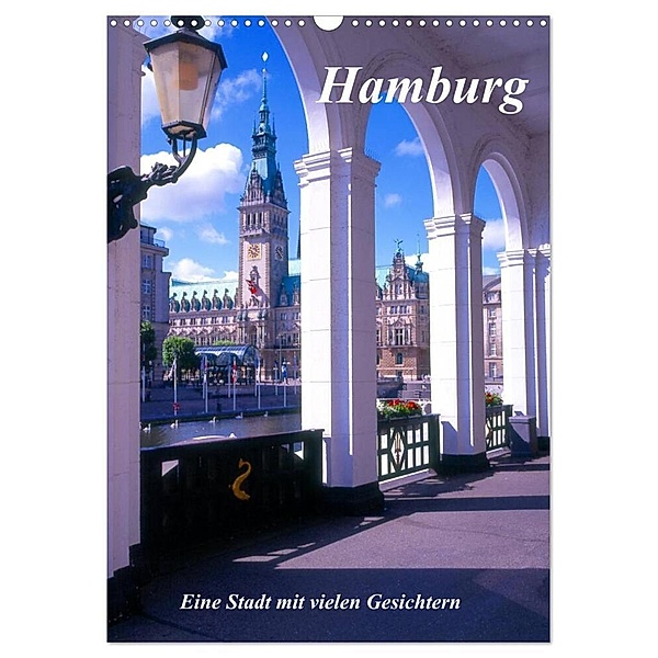 Hamburg - Eine Stadt mit vielen Gesichtern (Wandkalender 2024 DIN A3 hoch), CALVENDO Monatskalender, lothar reupert
