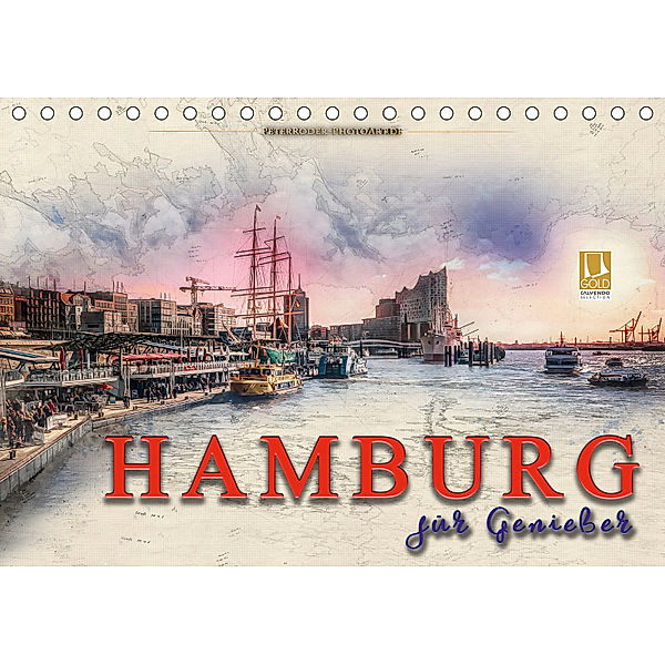 Hamburg für Genießer (Tischkalender 2019 DIN A5 quer), Peter Roder