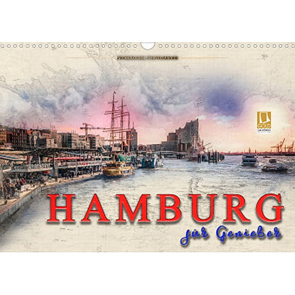 Hamburg für Genießer (Wandkalender 2022 DIN A3 quer), Peter Roder