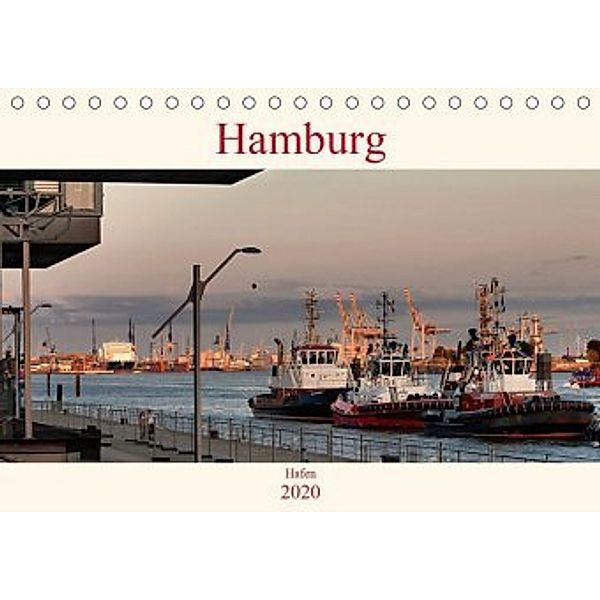 Hamburg Hafen (Tischkalender 2020 DIN A5 quer), Heinz Pompsch