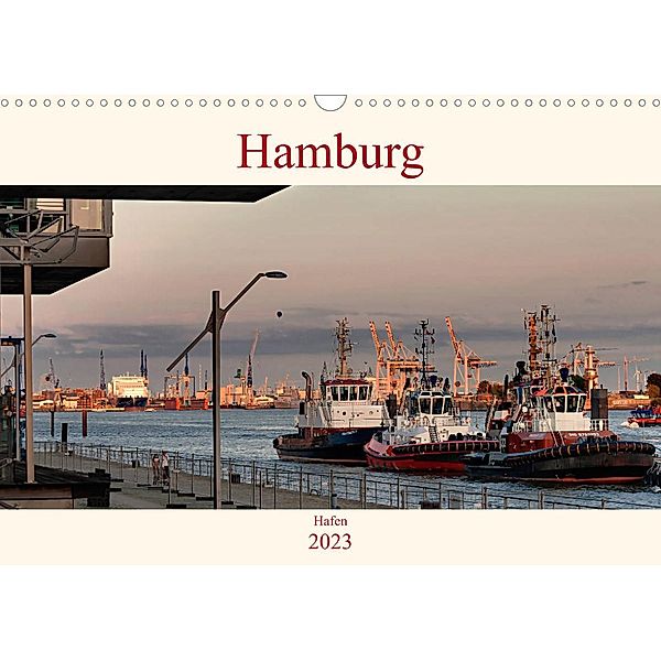 Hamburg Hafen (Wandkalender 2023 DIN A3 quer), Heinz Pompsch