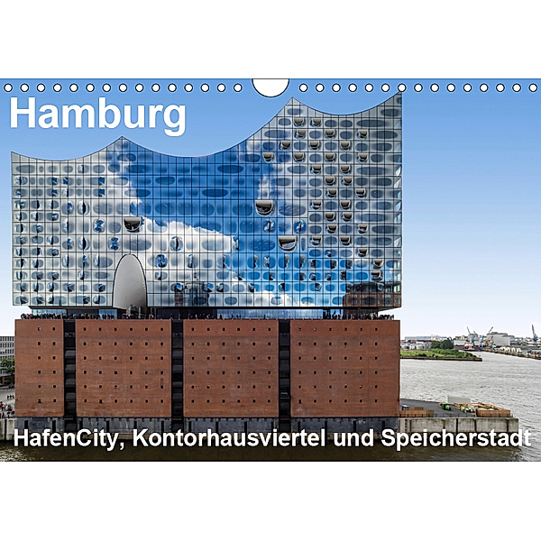 Hamburg. HafenCity, Kontorhausviertel und Speicherstadt. (Wandkalender 2019 DIN A4 quer), Thomas Seethaler