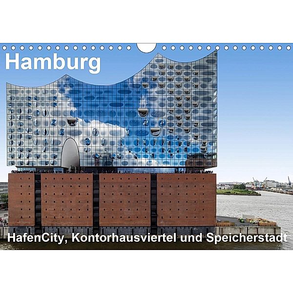 Hamburg. HafenCity, Kontorhausviertel und Speicherstadt. (Wandkalender 2021 DIN A4 quer), Thomas Seethaler Fotografie