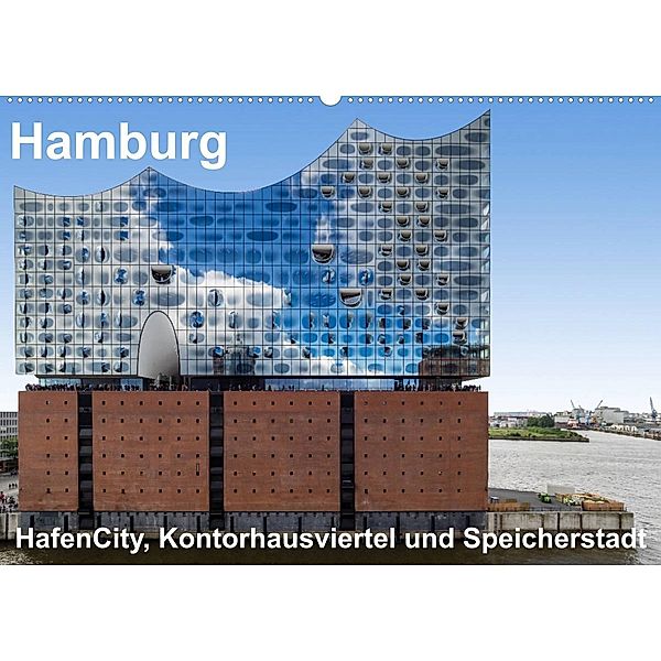 Hamburg. HafenCity, Kontorhausviertel und Speicherstadt. (Wandkalender 2023 DIN A2 quer), Thomas Seethaler Fotografie