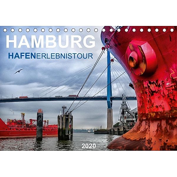 Hamburg Hafenerlebinstour (Tischkalender 2020 DIN A5 quer), Manuela Falke