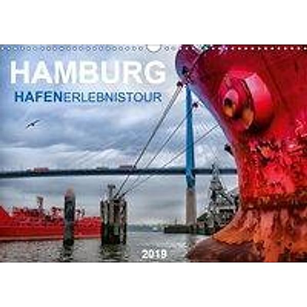 Hamburg Hafenerlebinstour (Wandkalender 2019 DIN A3 quer), Manuela Falke