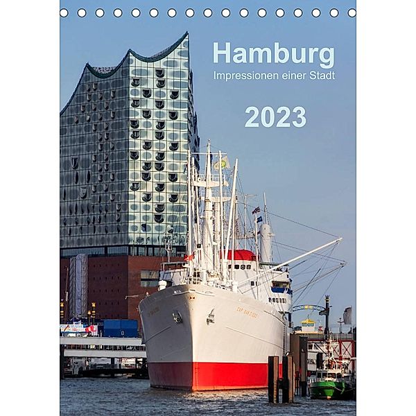 Hamburg - Impressionen einer Stadt (Tischkalender 2023 DIN A5 hoch), Klaus Kolfenbach