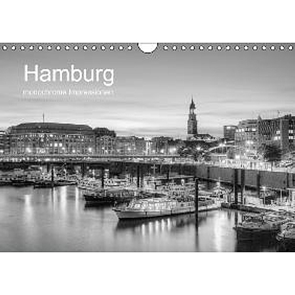 Hamburg monochrome Impressionen (Wandkalender 2015 DIN A4 quer), Joachim Hasche